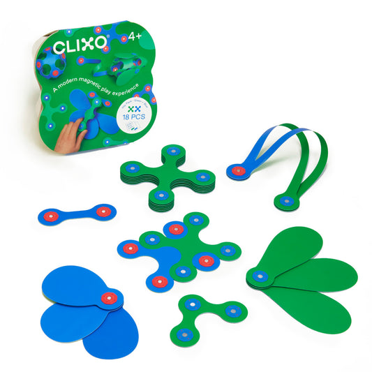 Clixo - Itsy Azul/Verde 18 pz