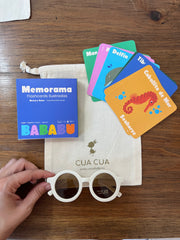 Gift bag de lentes  + memorama (animales acuáticos)