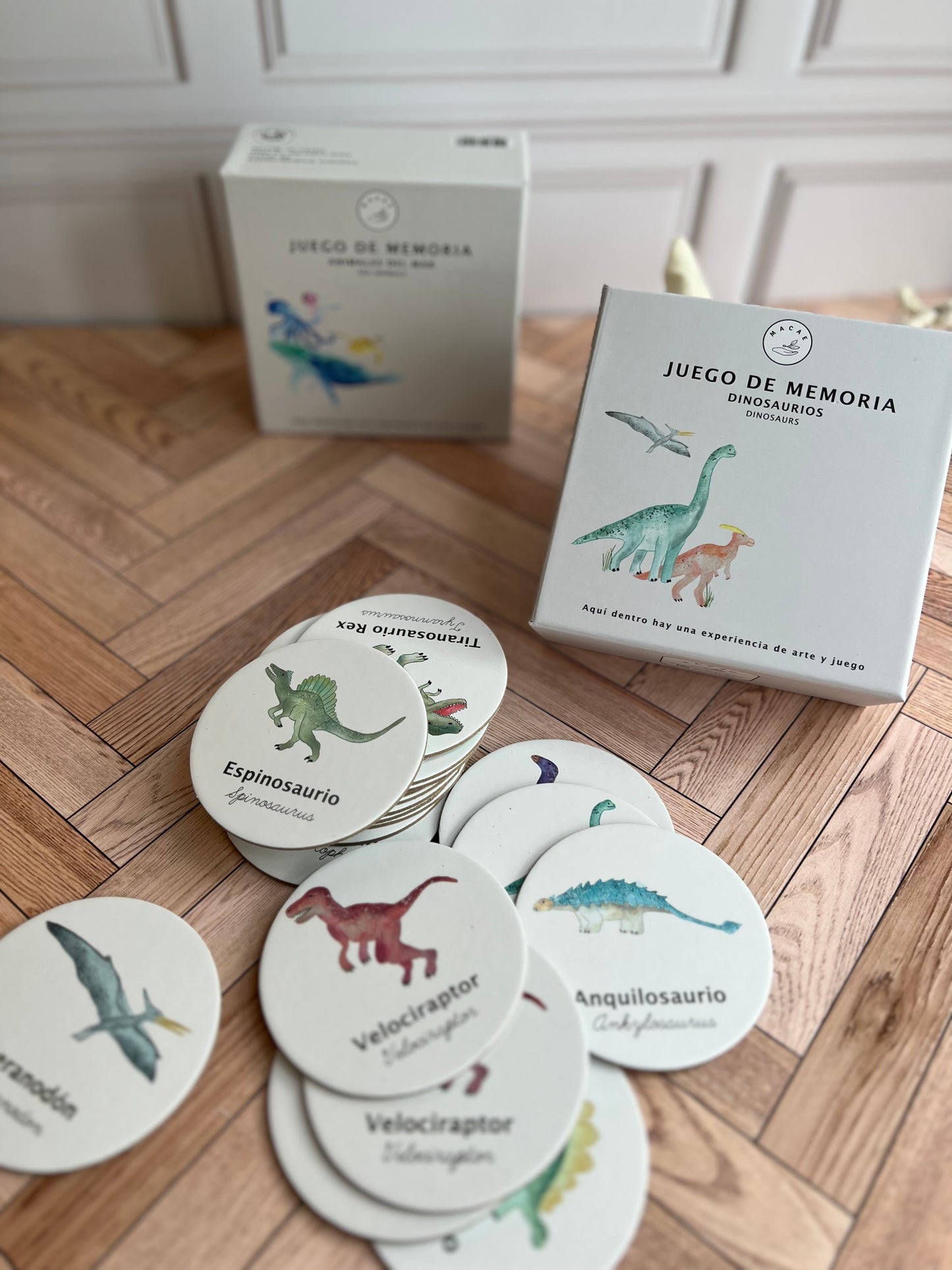 Gift bag Rompecabezas + memoria de dinos