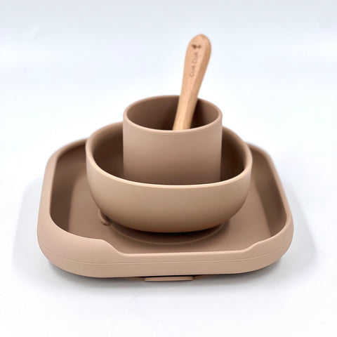 Kit de platos para toddler Latte