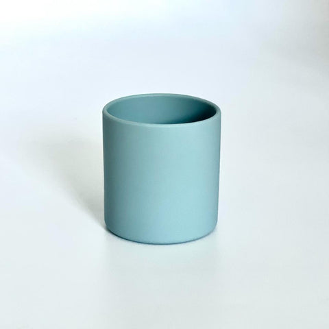 Vaso abierto azul